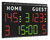 Tabellone segnapunti multisport, per utilizzo multidisciplinare (pallacanestro, pallavolo, calcio a 5, ecc.)., cifre H15cm